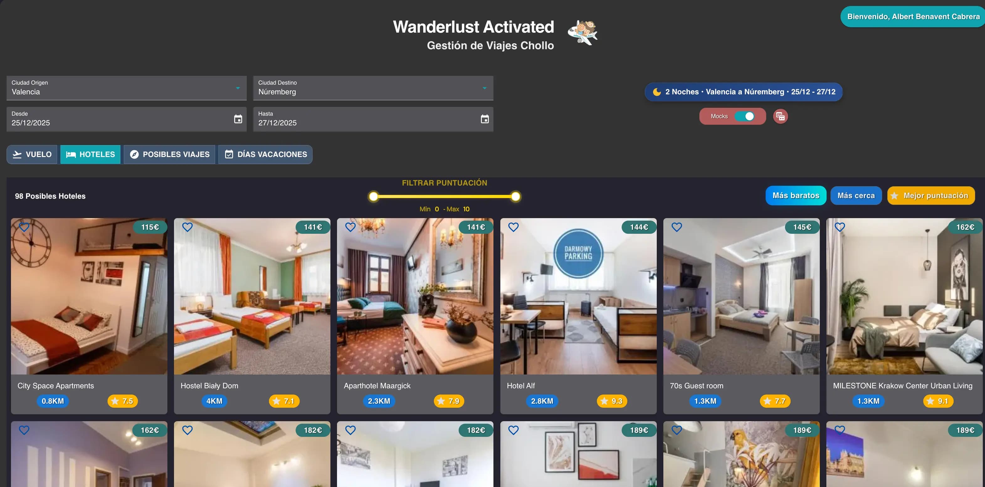 Busca vuelos y hoteles